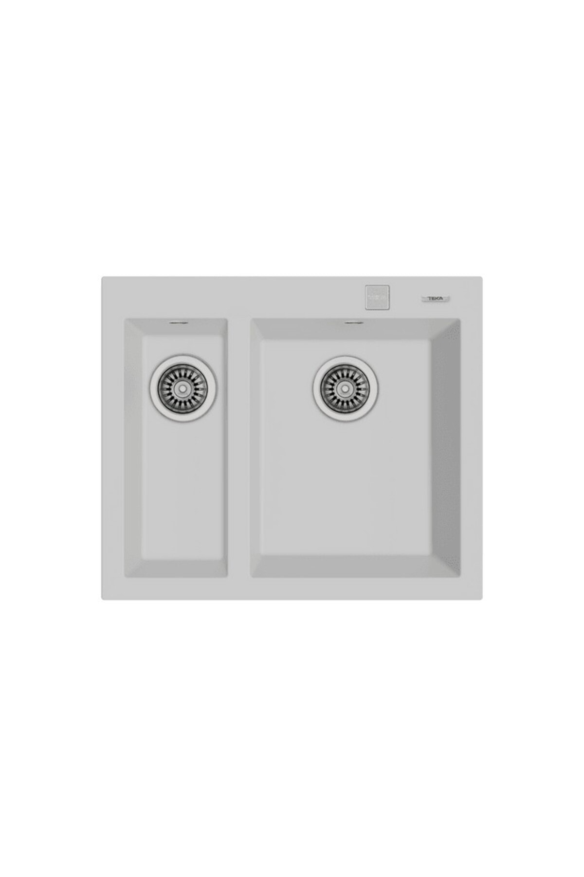 Forsquare 590 Tg Artic Beyaz Tezgah Üstü Granit Evye