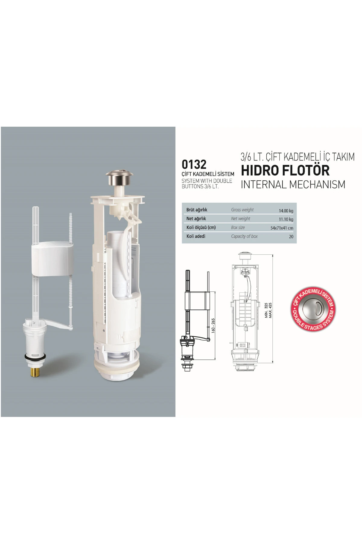 Power Duvara Sıfır Klozet Takım POW.K022,Power Duroplast Yavaş Kapak