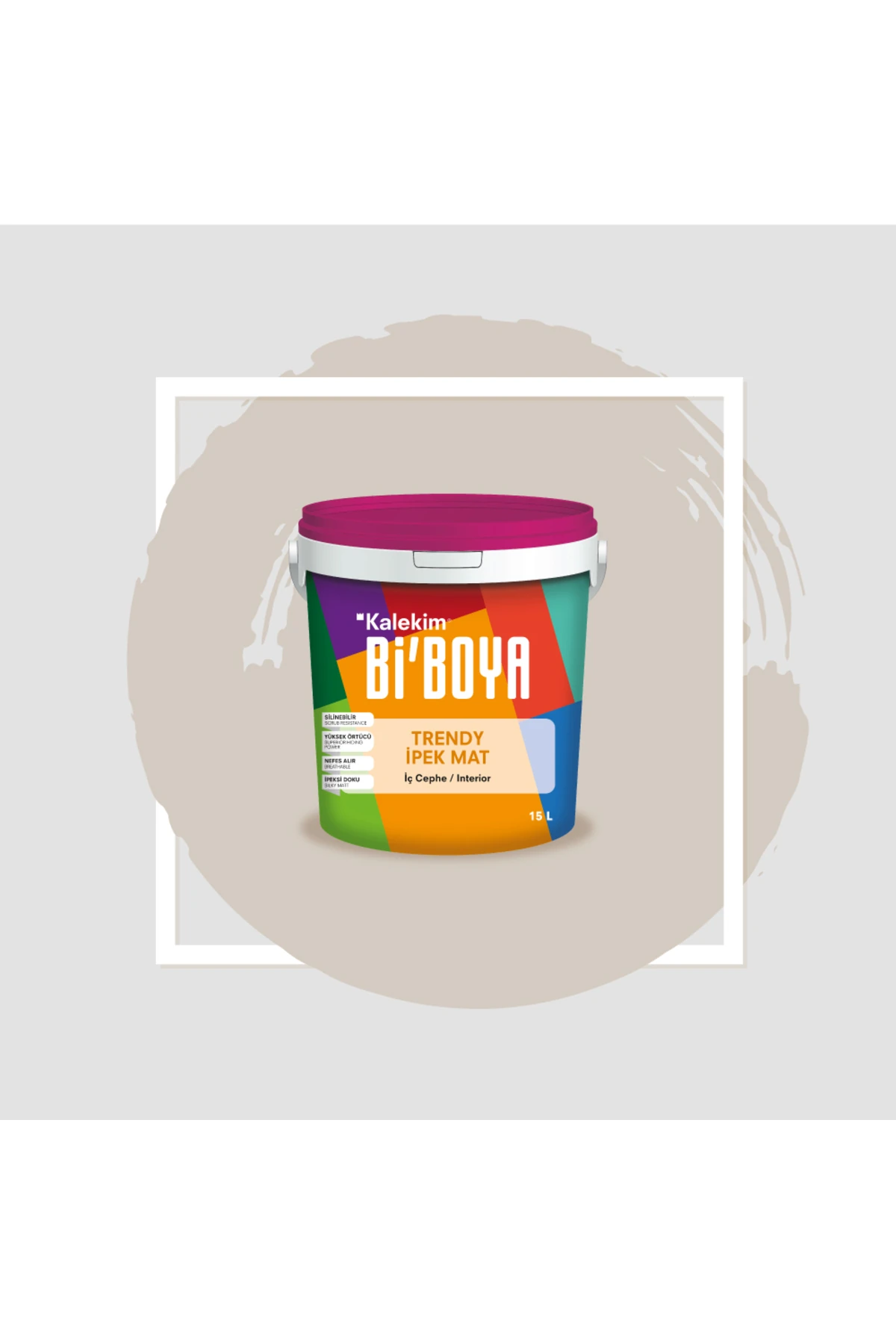 İpek Mat Trendy 15 Lt Kaşmir