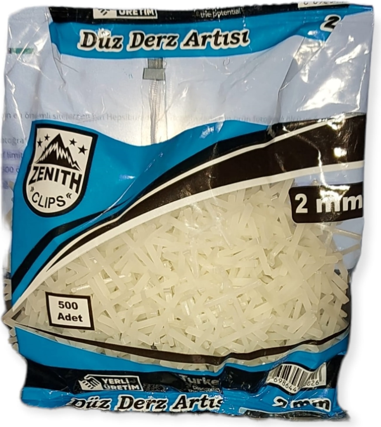 2 mm Düz Derz ARTISI-500 Adet