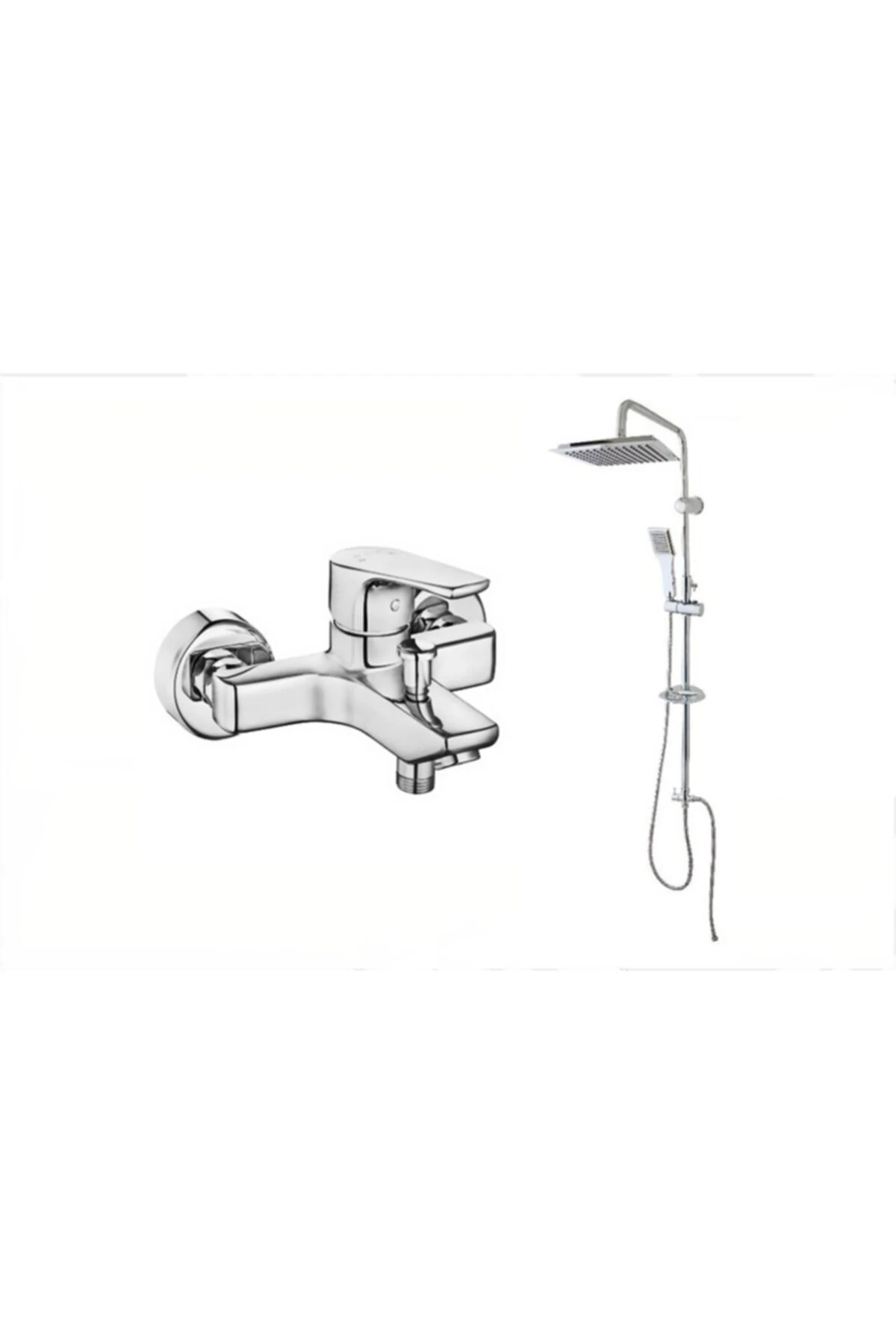 Banyo Bataryası + Fleko Ds-01 Tepe Duş Bataryası