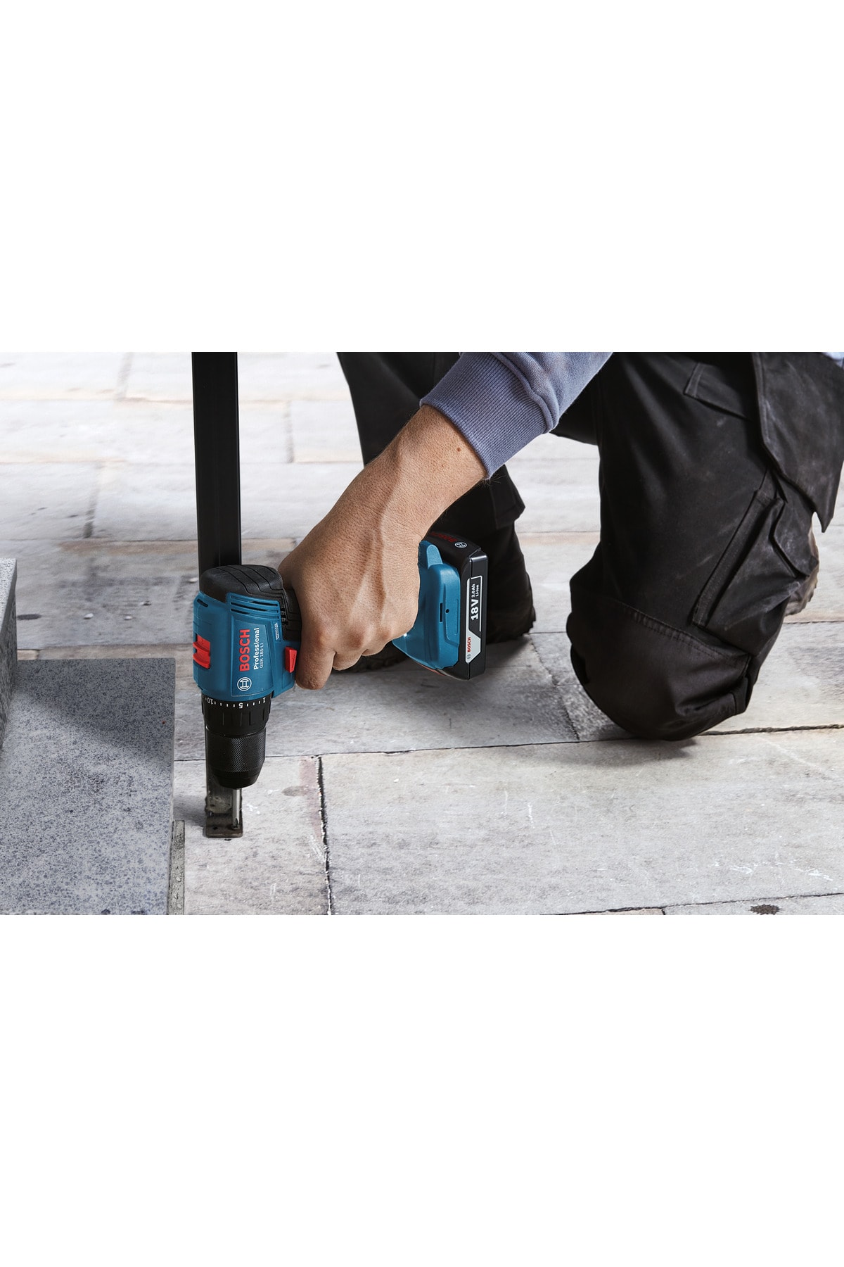 BOSCH Professional GSR 185 LI Akülü Delme Vidalama Mak. 2 x 2.0 Ah; Case