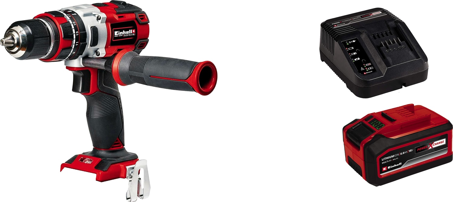 Te-Cd 18 Li-I Bl Kömürsüz Darbeli Matkap + 18V 6AH Starter Kiit