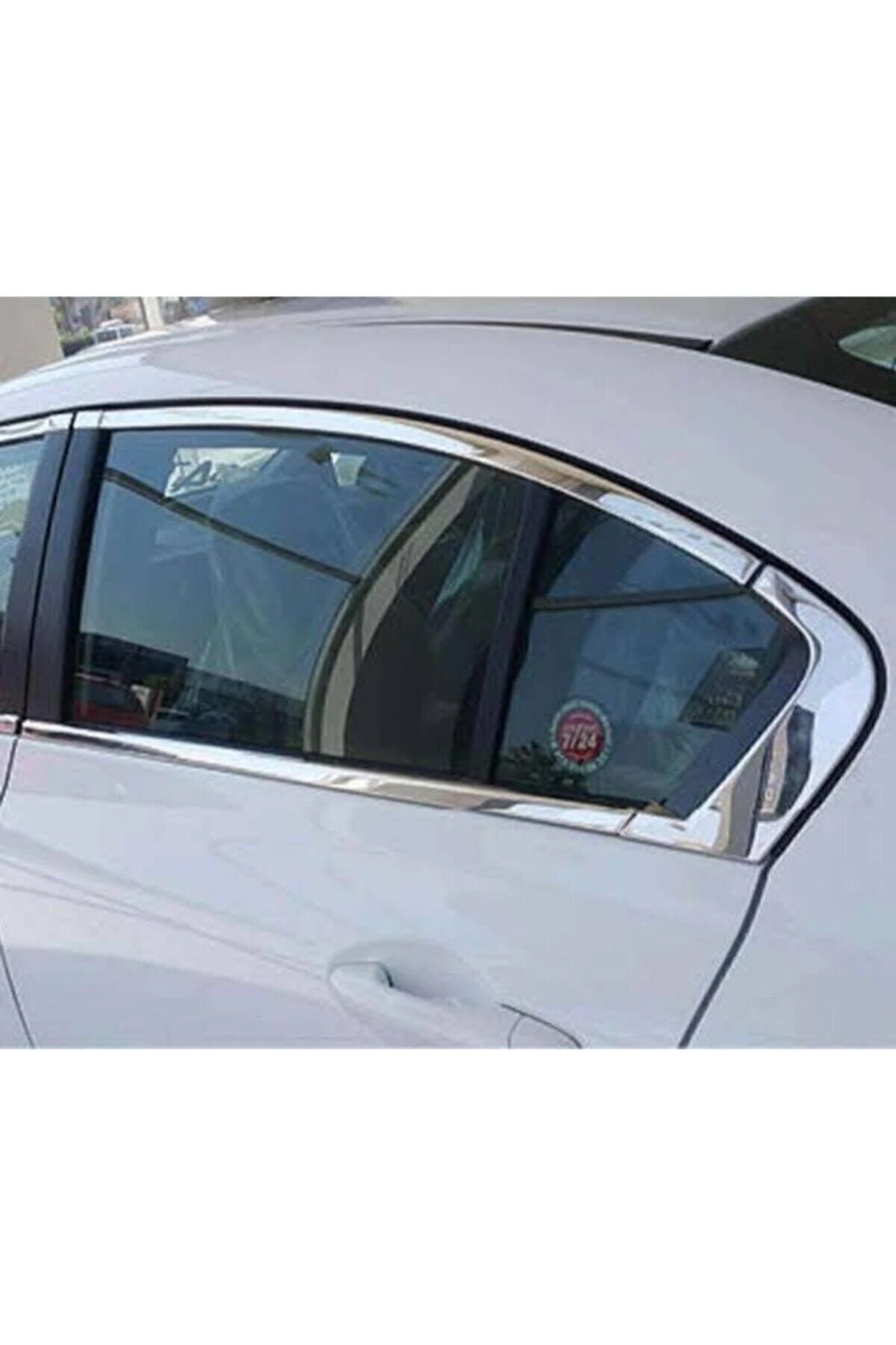 Honda Civic Fb7 2012-2015 Cam Çıtası Nikelaj Tam Tur