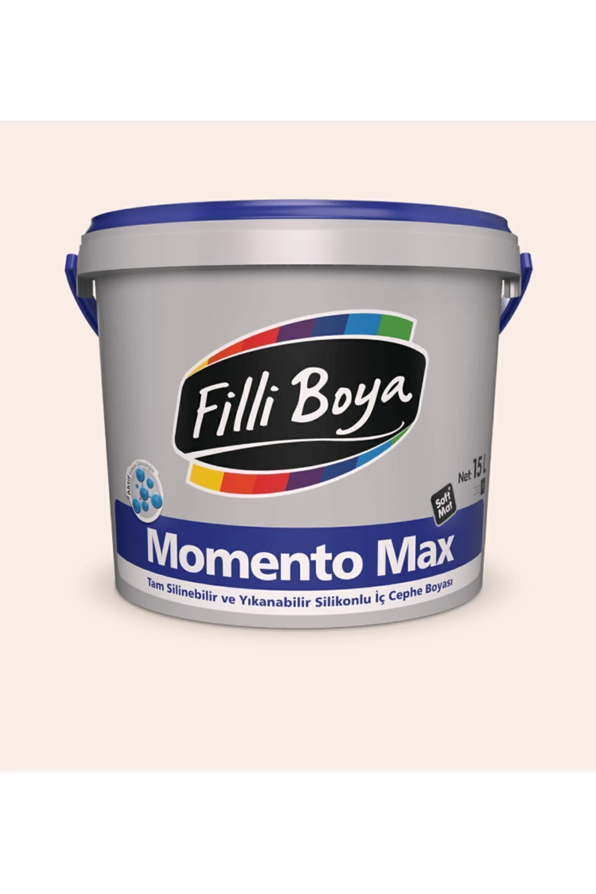 Momento Max Tam Silinebilir ve Yıkanabilir Silikonlu İç Cephe Boyası 7.5LT