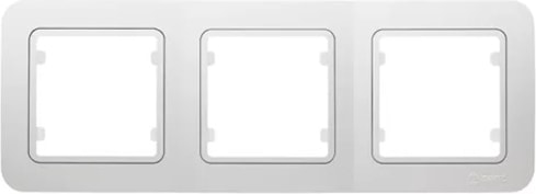 Lillium Beyaz Üçlü Çerçeve