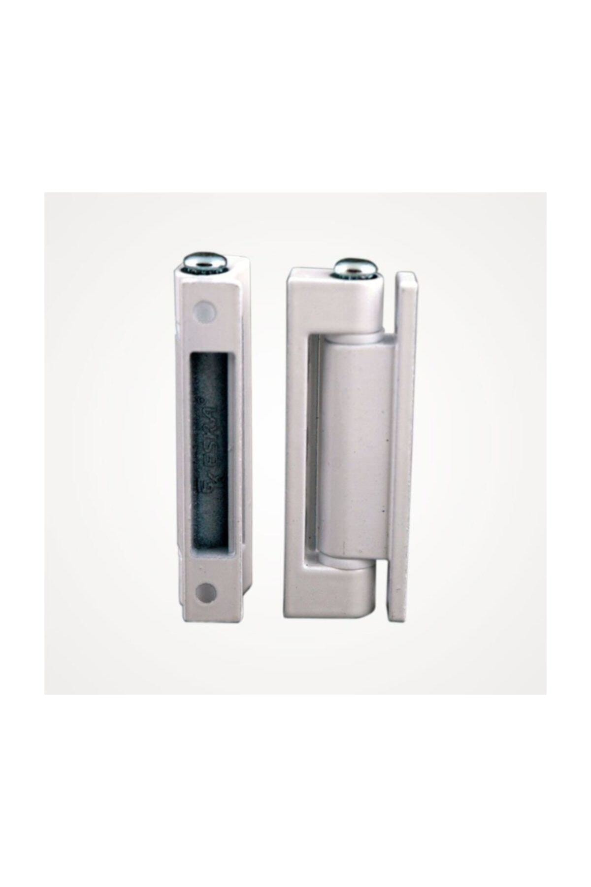 Pvc Pimapen Pencere Menteşesi Zamak Metal 75 Mm. 5 Adet Beyaz