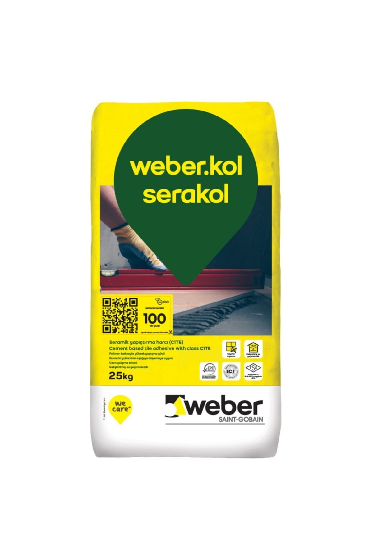 Serakol Gri Seramik Yapş.harcı 25kg Torba-63009022
