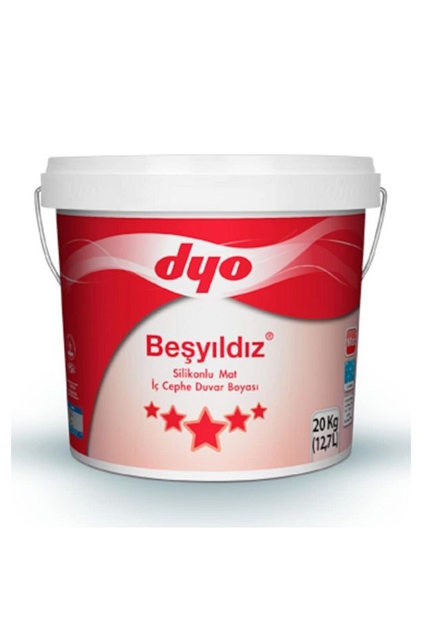 Beşyıldız Silikonlu Iç Cephe Boyası 20 Kg Tülden