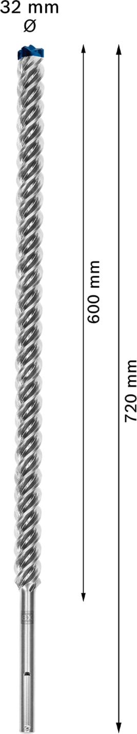 BOSCH Expert Sds Max-8x Kırıcı Delici Delme Ucu 32 x 600 x 720 mm