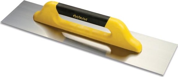 DEKOR Alçı Malası Plastik Saplı Yay Çeliği 40 cm Code : 212