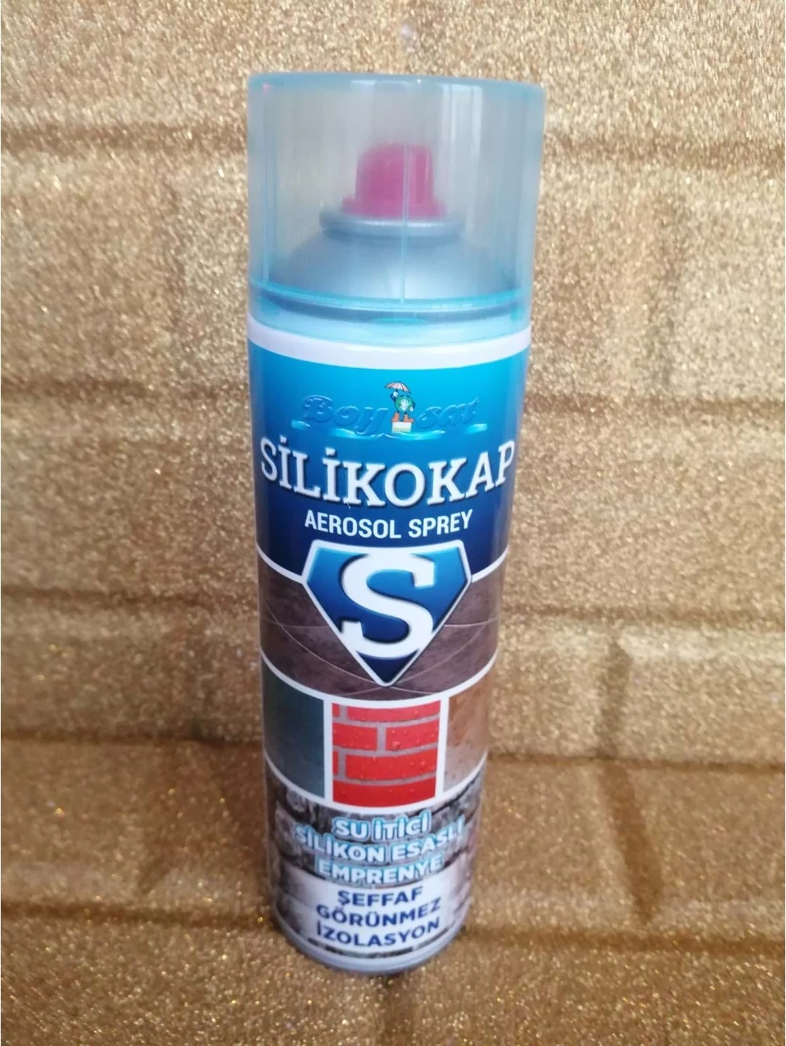 Silikokap Derz Arası Solvent Bazlı Aerosol Şeffaf Su Izolasyon Spreyi 400 ml