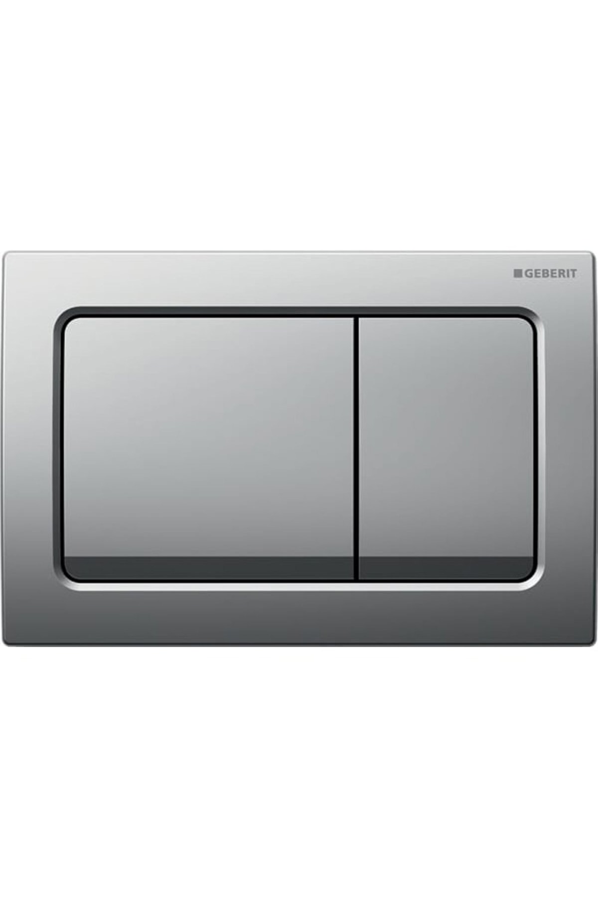 Kumanda Kapağı Alpha30 - Çift Basmalı Mat Krom