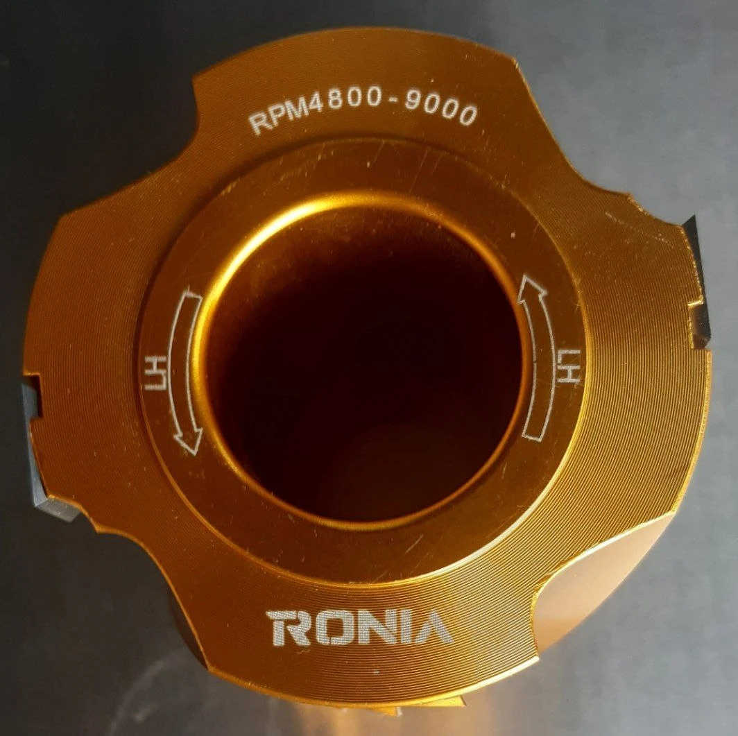 80MM Spiral Kesici Planya 4 Taraflı Iğsi Freze