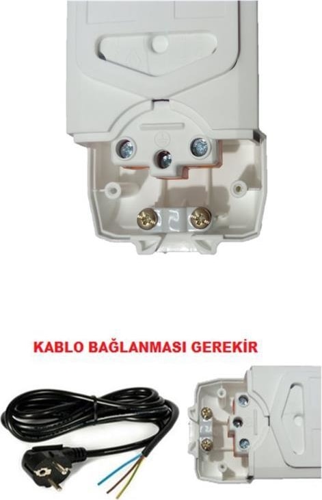 Multi-Let 3 Lü Siyah Anahtarlı Klemensli Çocuk Korumalı Grup Priz (Kablosuz) 90137300