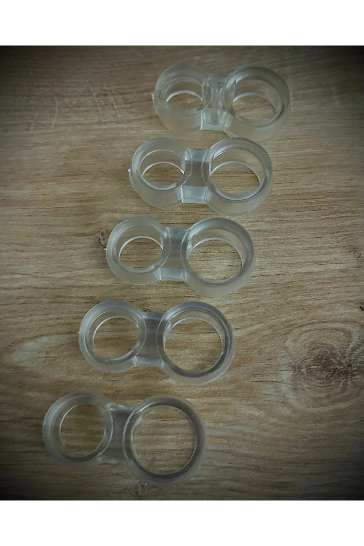 Şeffaf Silikon Plastik Kapı Pencere Kolu Tutucu Tamponu Stoperi (5 ADET)