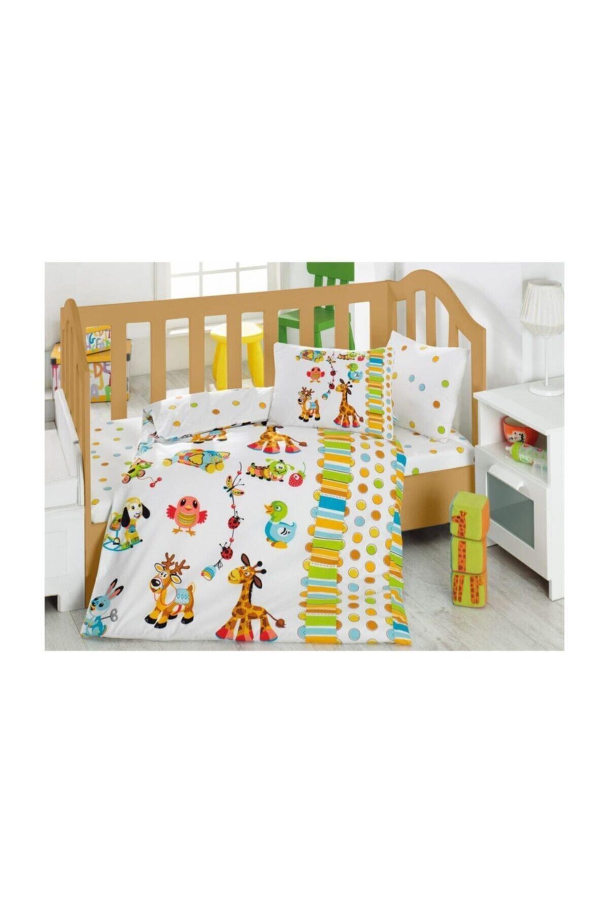 Oyun Bahçesi Bebek Nevresim Takımı 100x150