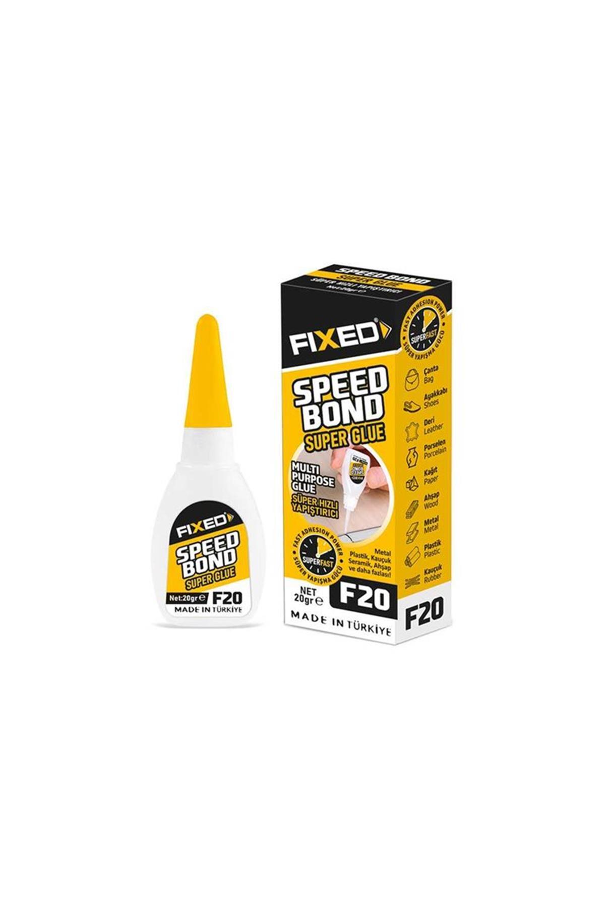 SGS Fixed F20 Süper Hızlı Yapıştırıcı 20 Gr