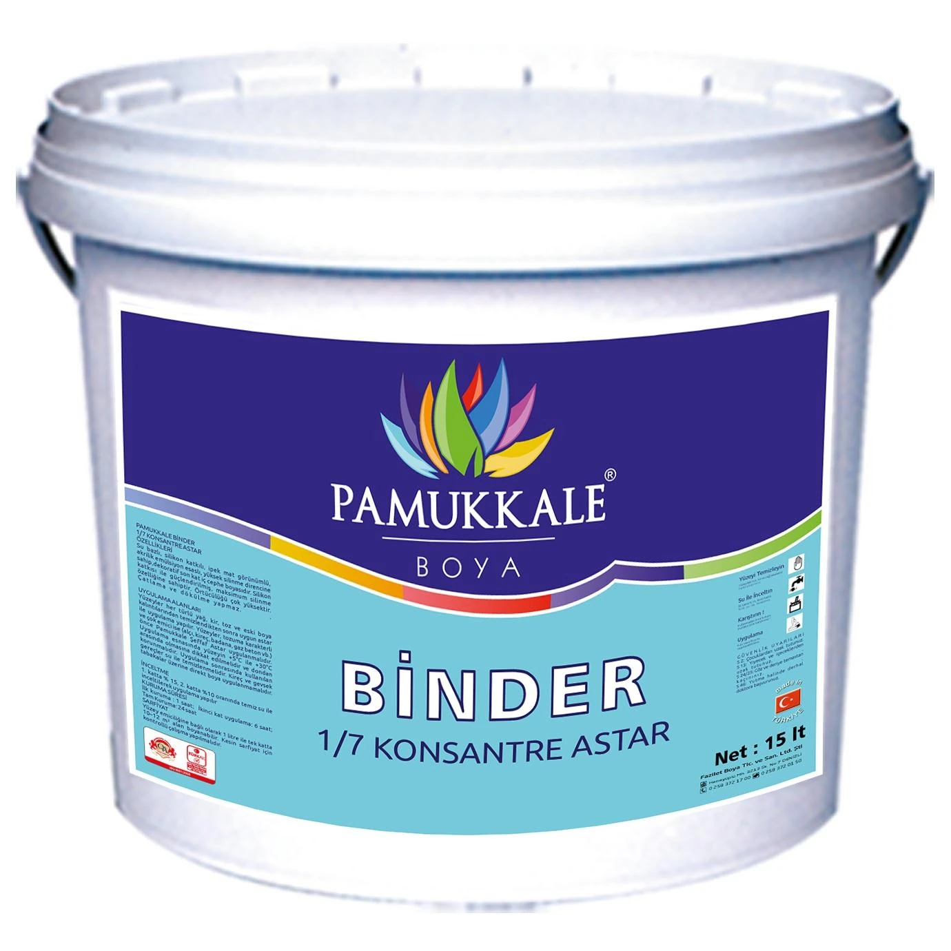 1/7 Alçı Binder Astar 15 Lt