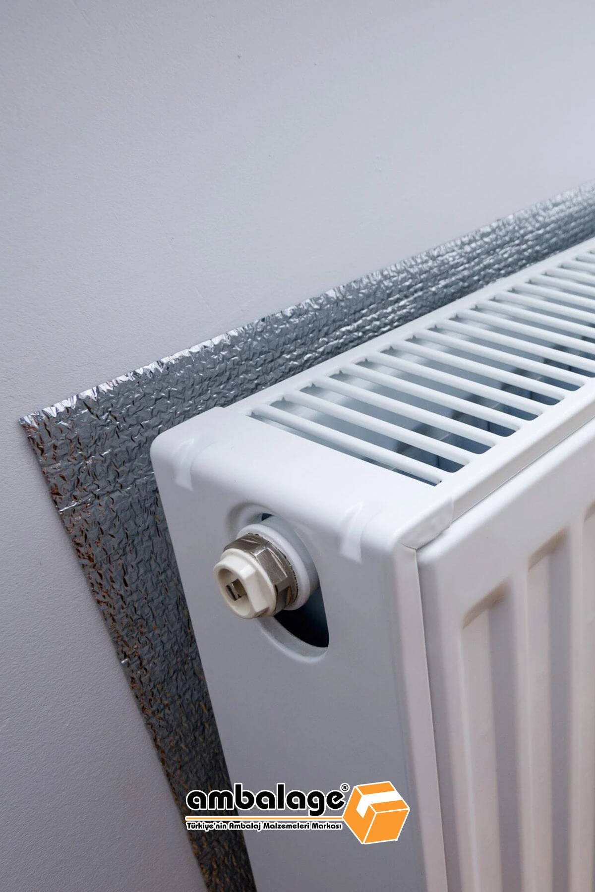 Petek Arkası Izolasyon Kalorifer Radyatör Arkası Isı Yalıtım Levhası Radyatör Arkalığı 4 Adet