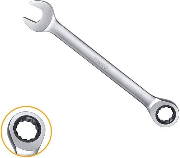 Endüstriyel Kombine Cırcır Anahtar 6mm HCSPAR061
