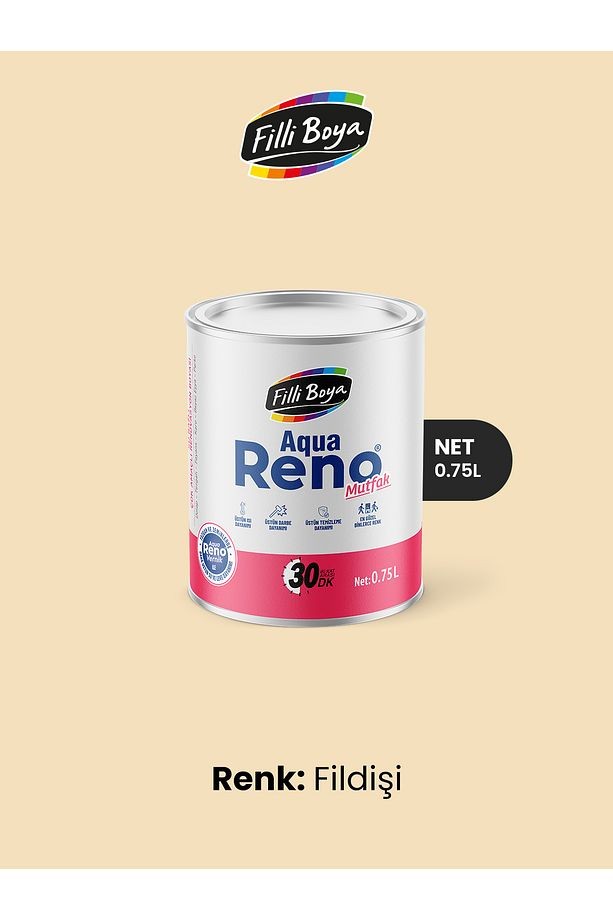 Aqua Reno Mutfak 0.75 Lt Fildişi