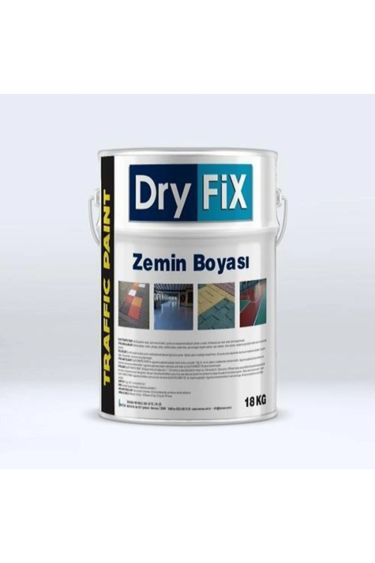 Traffic Paint Zemin Boyası 18 Kg Ral 5015 Mavi