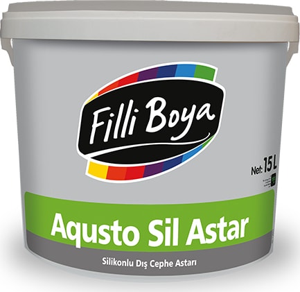 Aqusto Sil Astar Silikon Esaslı Boyalı Yüzeyler İçin 2.5 lt