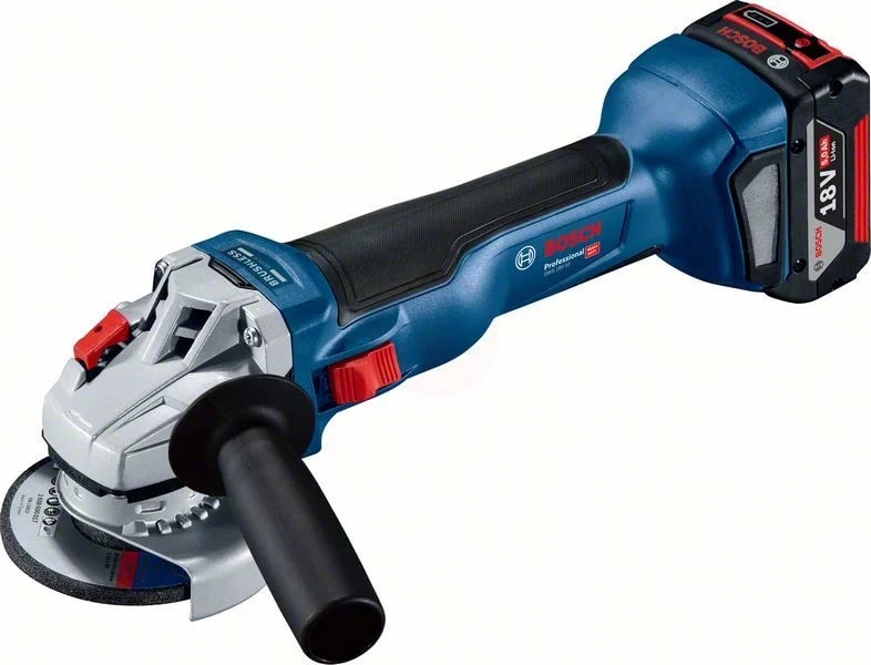 BOSCH Akülü Avuç Taşlama Makinesi Gws 18V-10 (2 x 5,0 Ah Akü) - 06019J4004