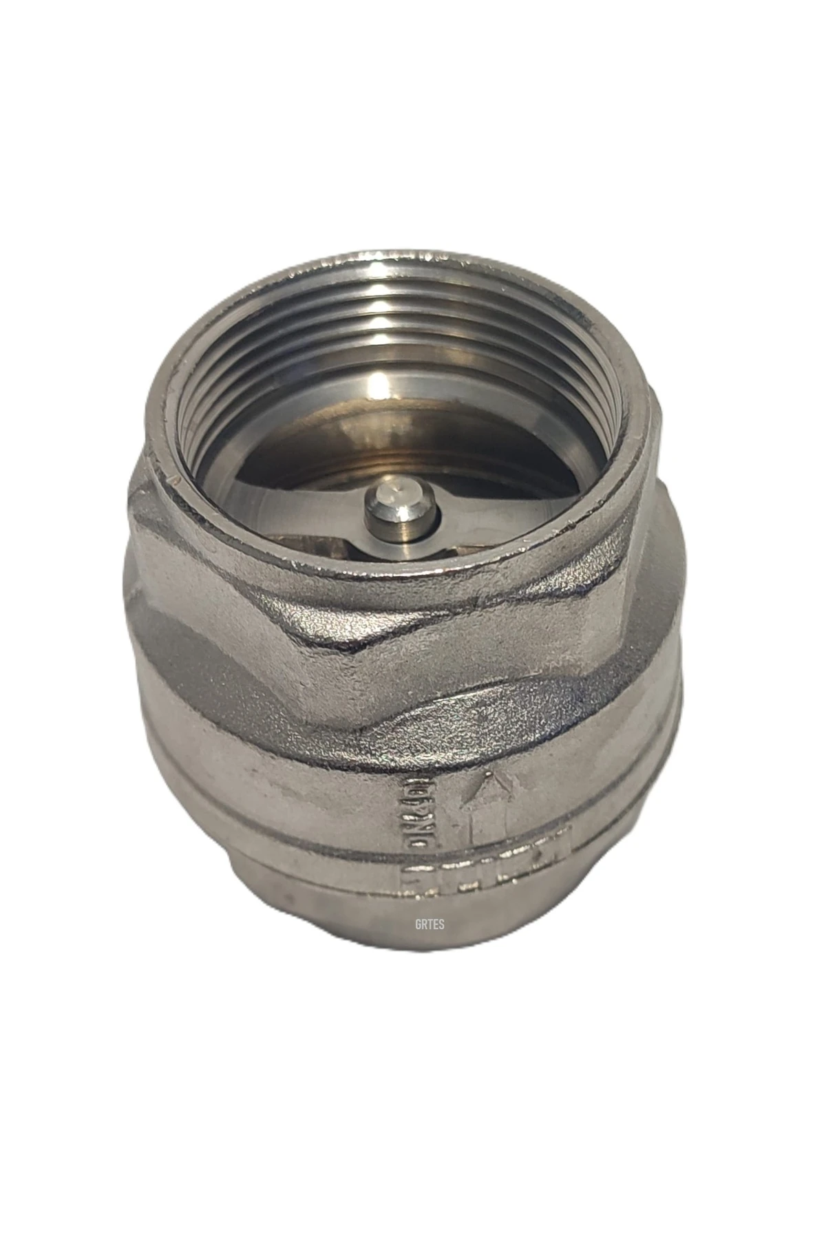 11/2" Dn40 Sarı/Krom Dik Çekvalf - Vertical Check Valve