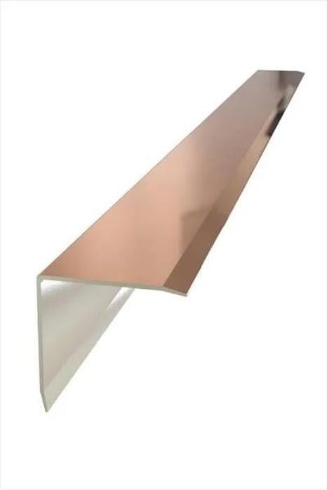 25X10PARLAK Sarı Laminant Parke Burun Profili
