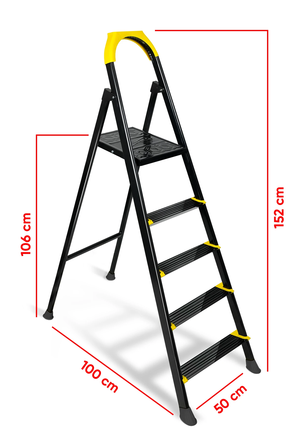 Merdiven Hardy 4+1 Basamaklı Özel Tasarım Hafif me