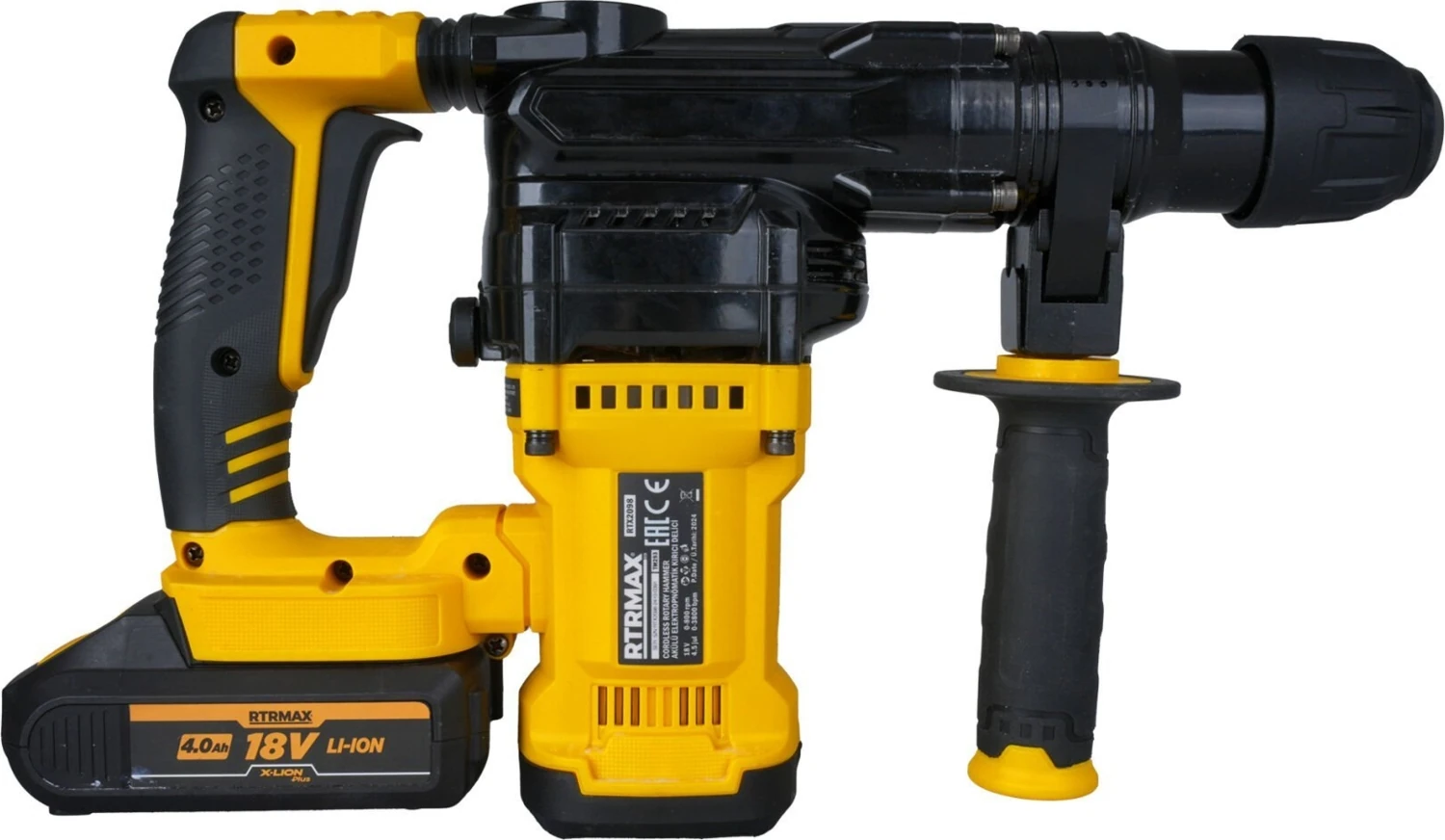 RTX2098B Şarjlı Elektropnömatik Sds Plus Kırıcı Delici 4.5 Jul - Akü Hariç