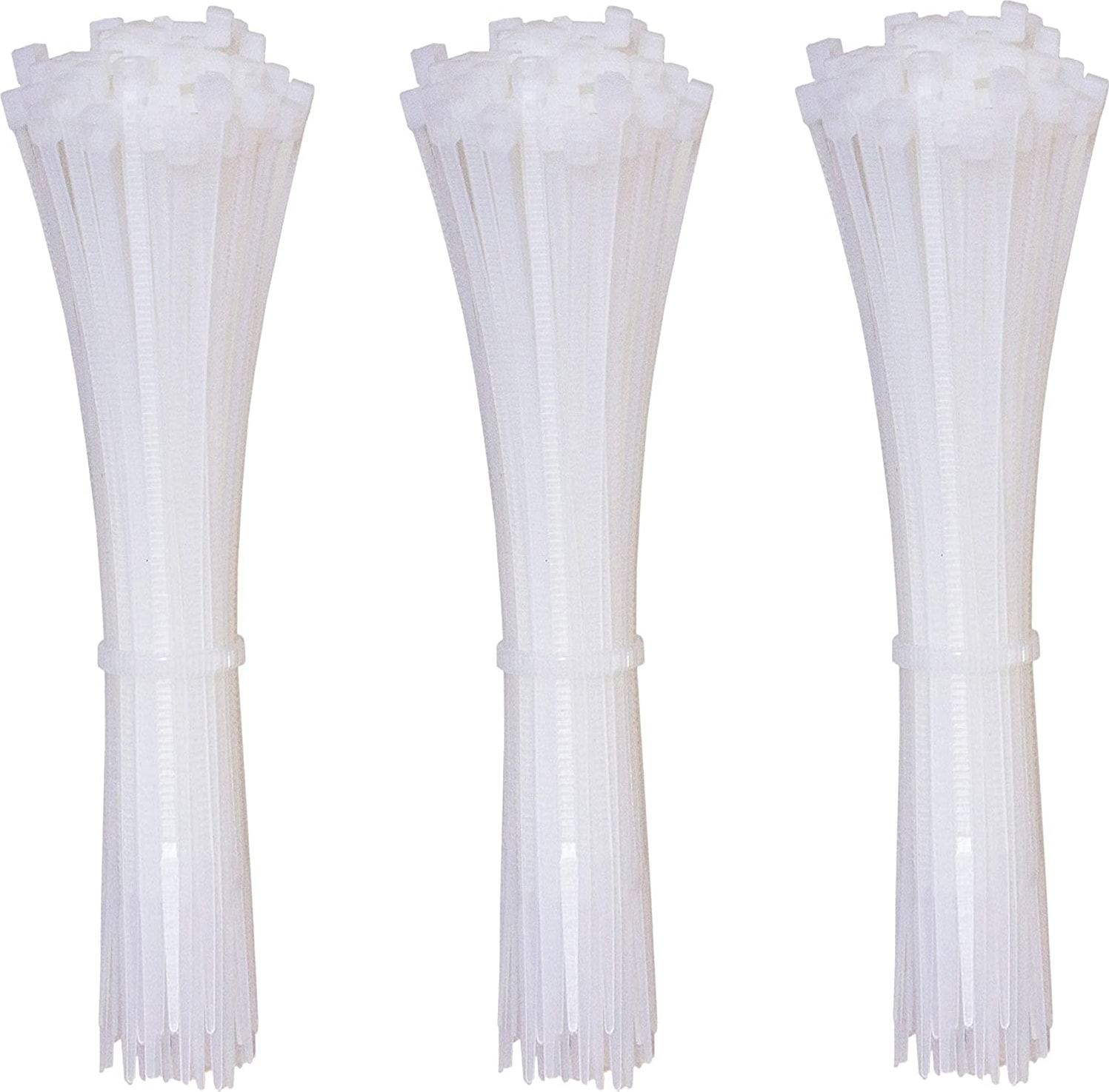 Beyaz Kablo Bağı Plastik Cırt Kelepçe 3.6X200Mm 100 Adet Beyaz 3.6X200 Mm