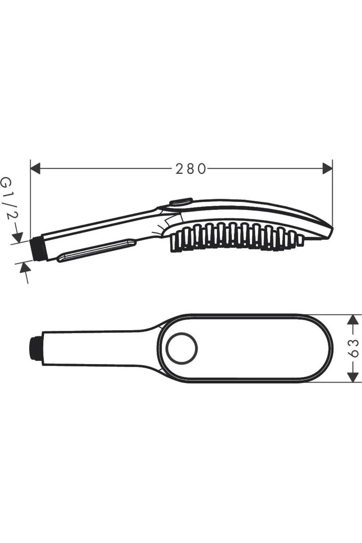Dogshower Köpek El Duşu 150 3Jet Satin Beyaz