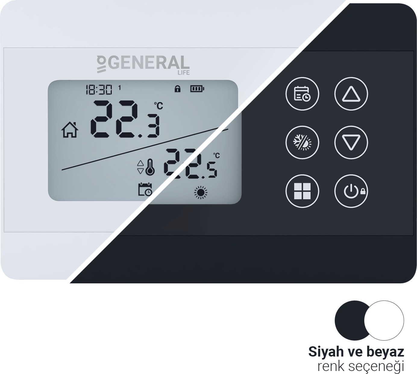 HT300S RF Kablosuz Oda Termostatı Gelişmiş TPI Teknolojisi ile %35 Enerji Tasarrufu