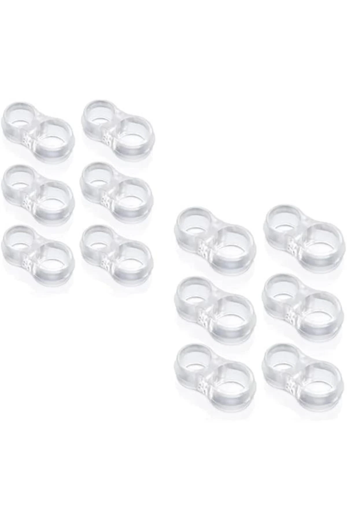 Plastik Kapı Kolu Stoperi, Kapı Arkası Duvar Koruyucu Tampon, Silikon Durdurucu, Pencere Kolu