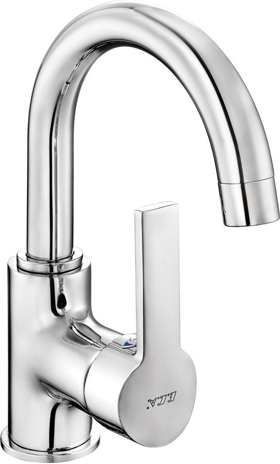 . 102108765 Delta Kuğu Borulu Lavabo Bataryası