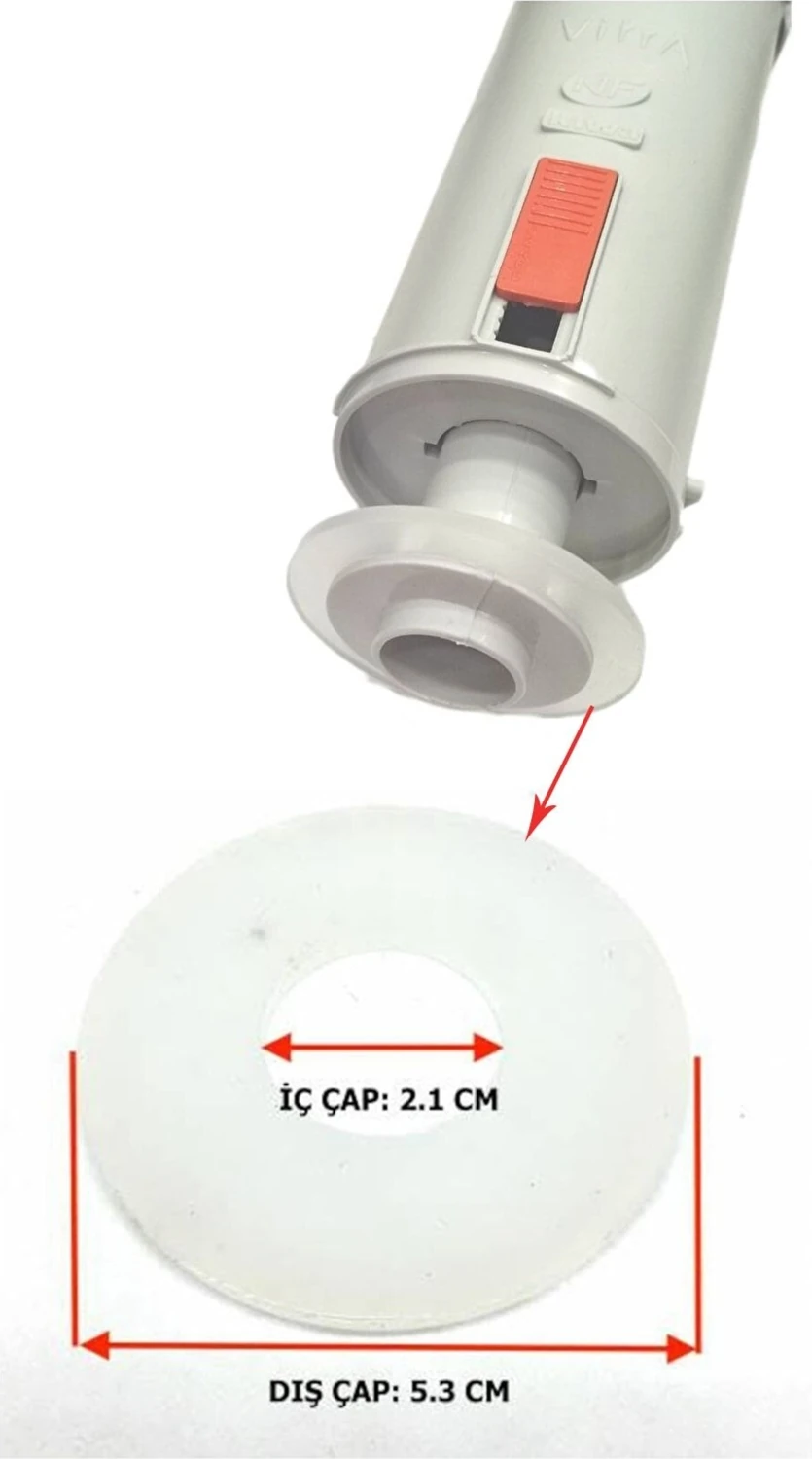 Vitra Gömme Rezervuar Boşaltma Grubu Contası Vitra Turuncu Veya Mor Boşaltma Grubu Contası Silikon