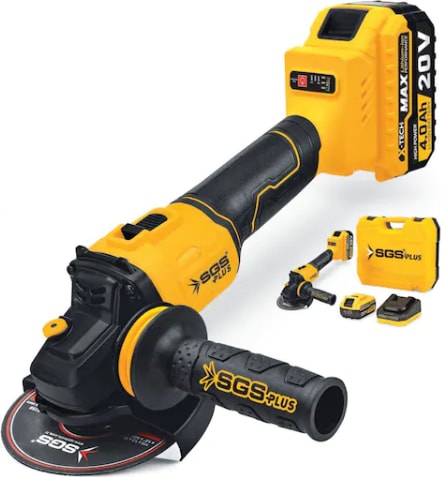 SGS 5510 Akülü Avuç Taşlama Makinası 20 Volt 4 Amper