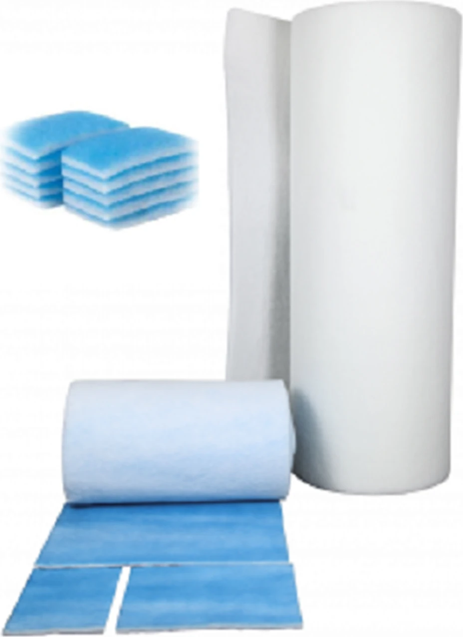 G4 Sınıfı Elyaf Filtre / M2 EFC02 Mavi Beyaz