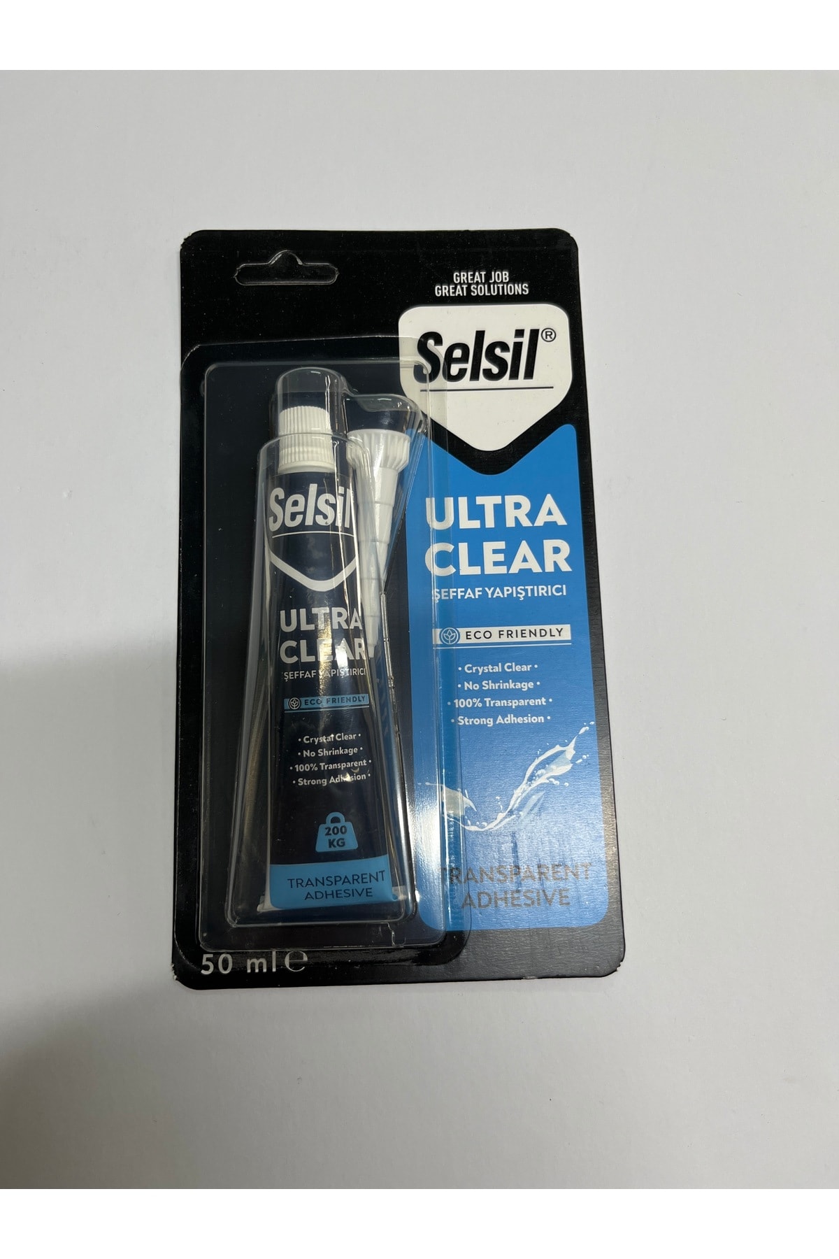 SELSİL Ultra Clear Şeffaf Yapıştırıcı