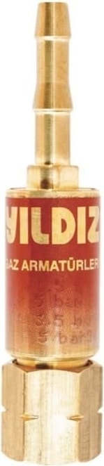 Yıldız 1118 Alev Emniyet Valfi Hamlaç Arkası Için Yanıcı Gaz