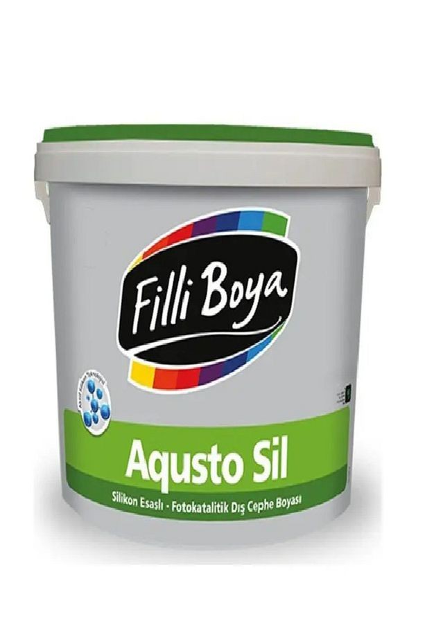 Aqusto Sil Silikon Esaslı Dış Cephe Boyası 15lt