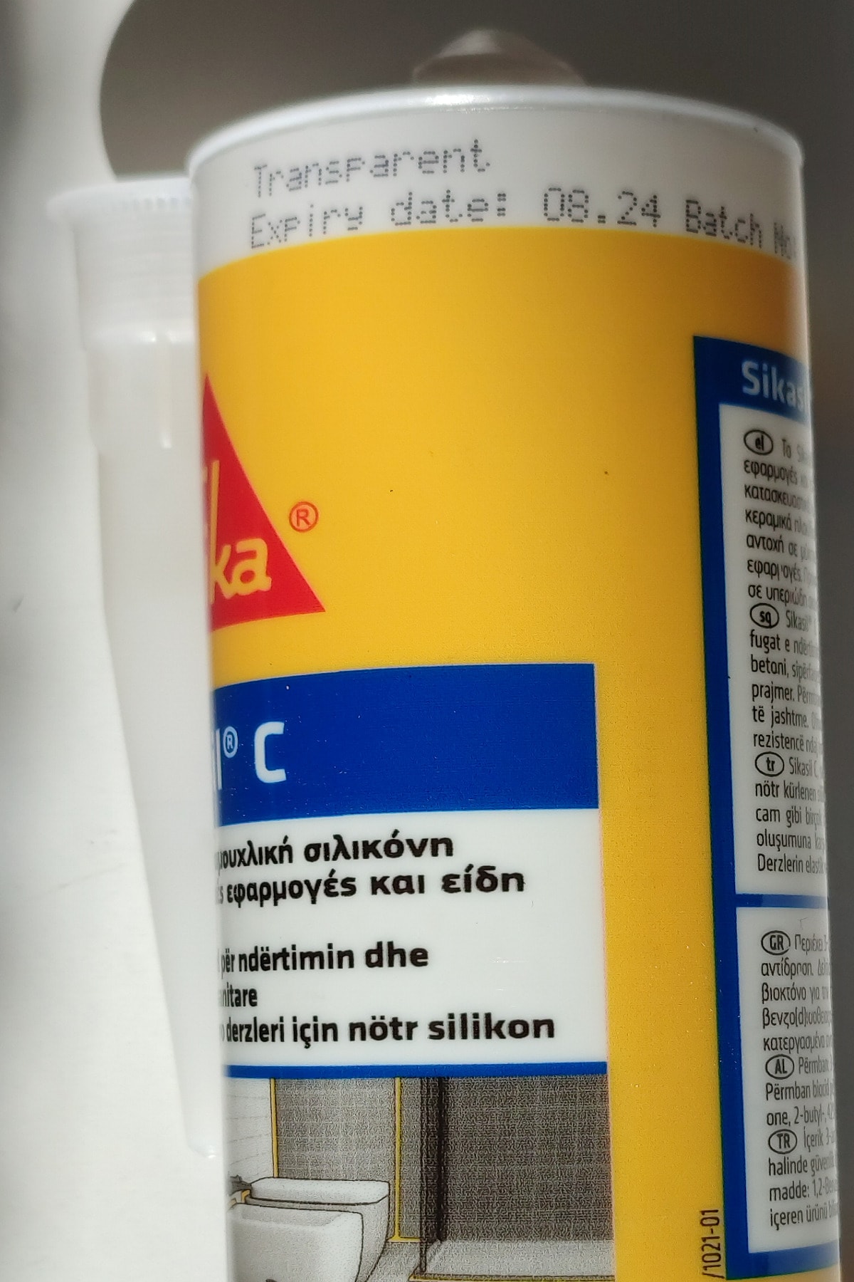 SİKA Silikon Sil C 3adet