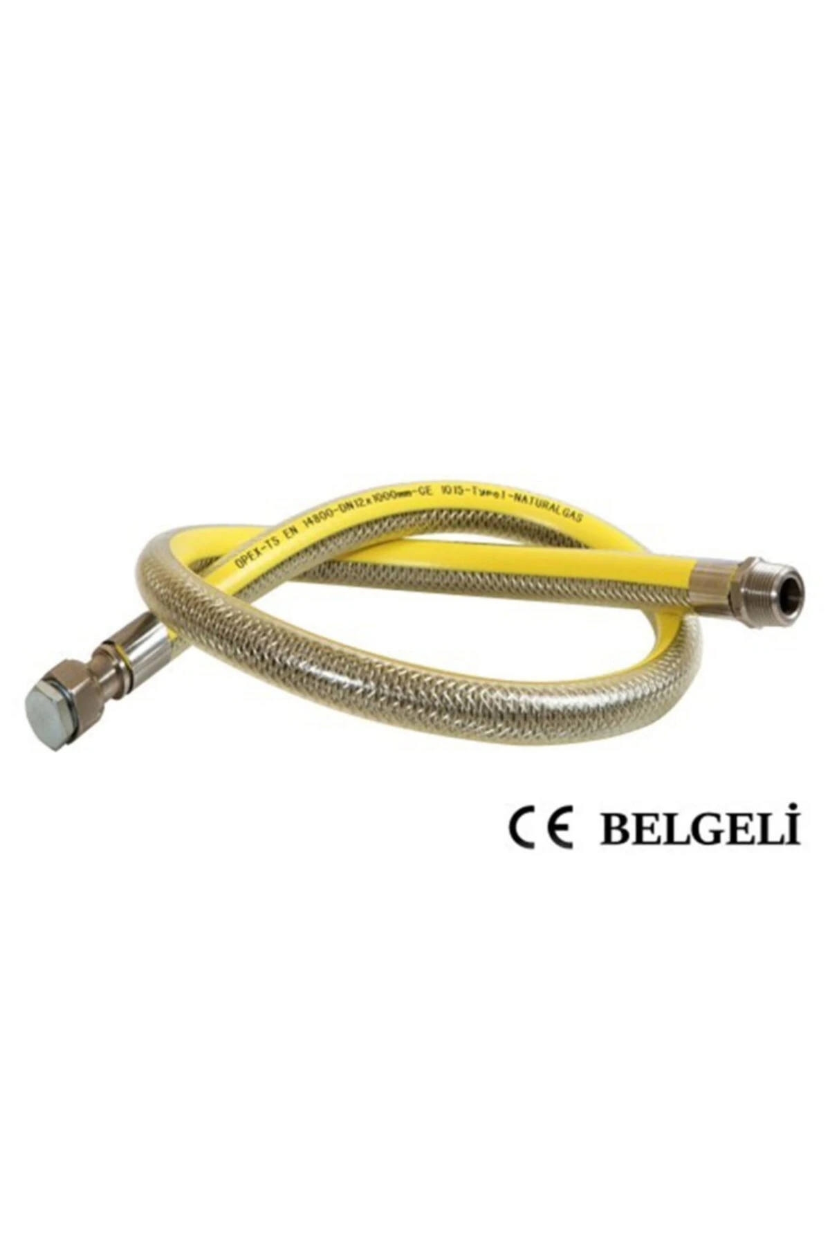 14800 Doğalgaz Flexi, Ocak Fırın Bağlantı Hortumu - 100 Cm