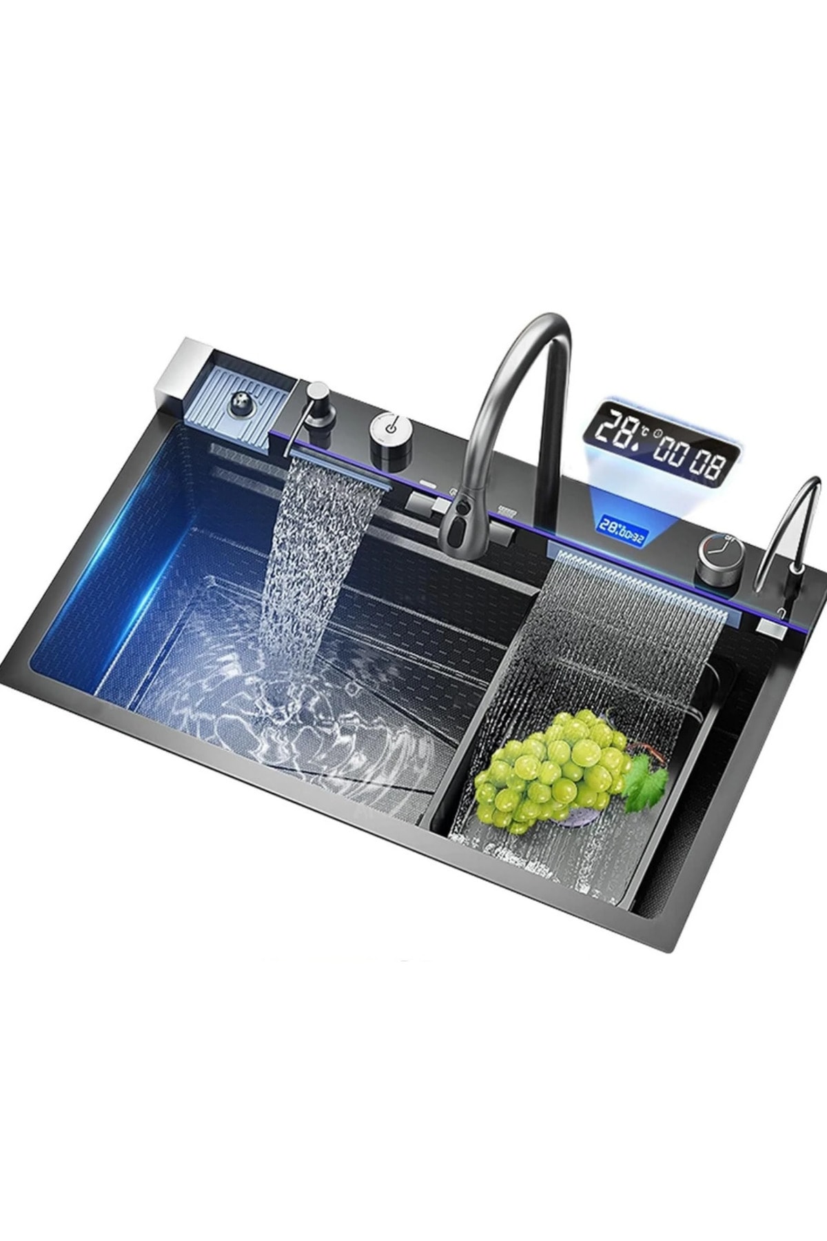 Elektronik 9 Fonksiyonlu Lüx Akıllı Eviye Seti