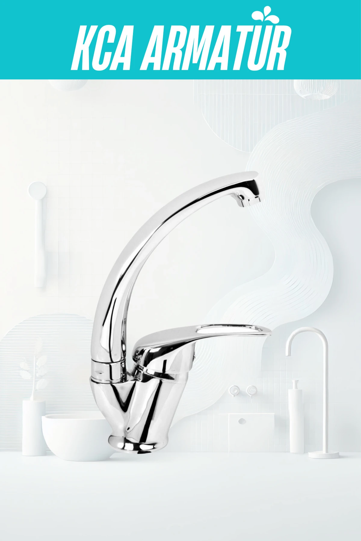 Mutfak Lavabo Banyo Bataraysı Çeşmesi Muslugu Robot Duş Sistemi 4lü Set