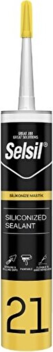 Silikonize Akrilik Mastik 500 gr