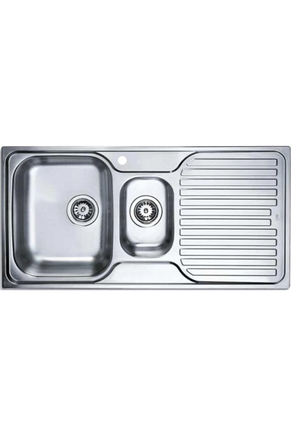 Princess Eviye 1.5 Göz 50x80cm Sağ Damlalık Paslanmaz